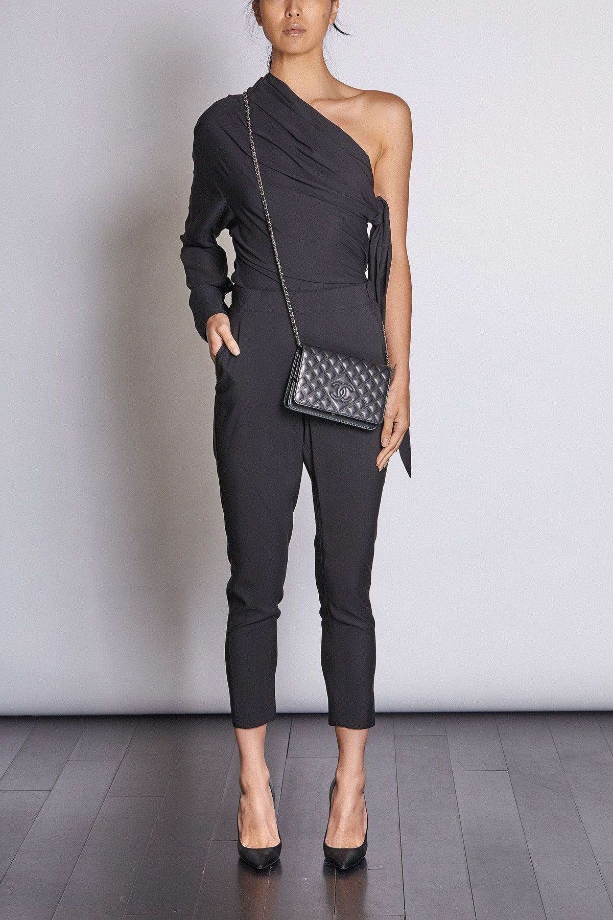 The Soft Harem Slouch Pant- Black - MADE IN MELBOURNE - BEST SELLER - SALE