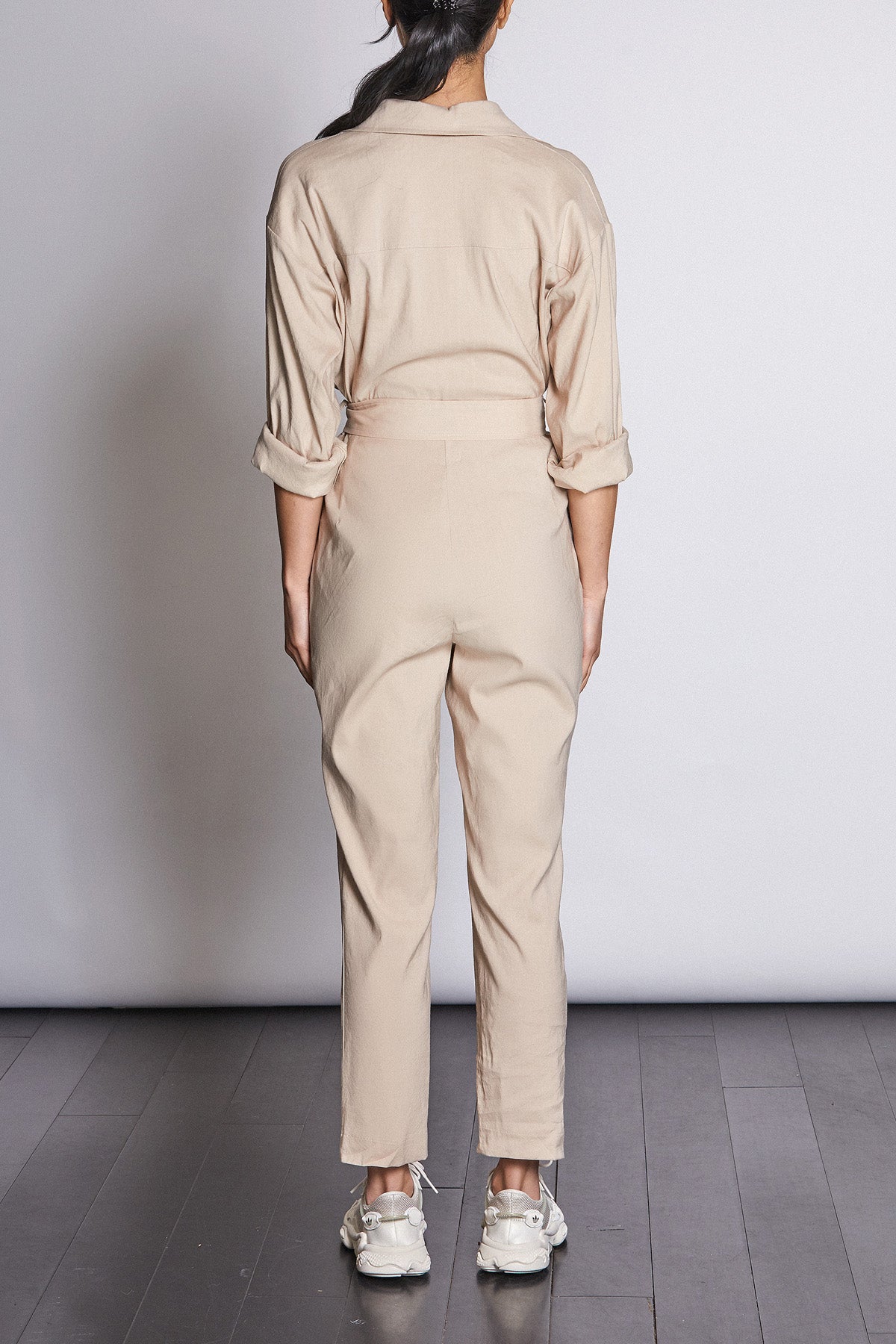 Keira Stretch Jumpsuit x DEMKIW - Sand - SALE - LAST TWO