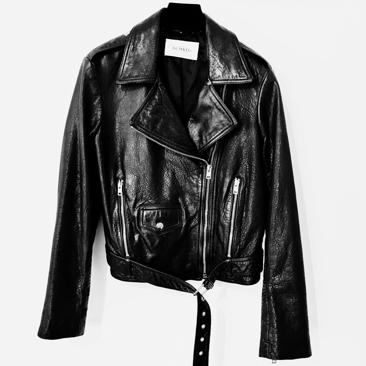Adelle Boyfriend LEATHER Jacket - Black Leather - BEST SELLER