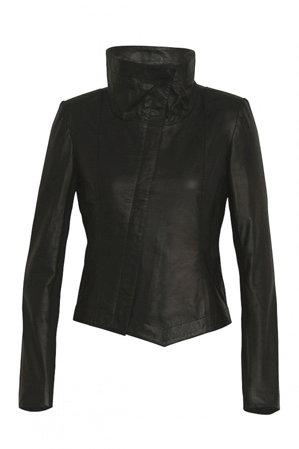 Leather Tumble Jacket Matt Black Best Seller NEW ARRIVAL