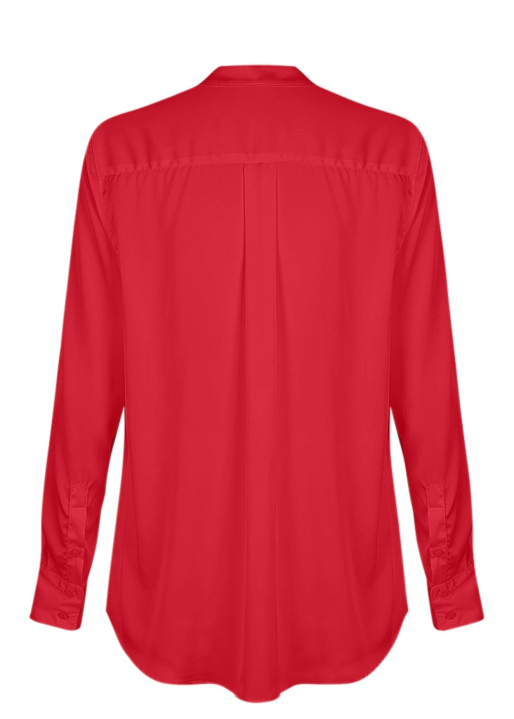 The Sanja Shirt - Cherry Red - SALE