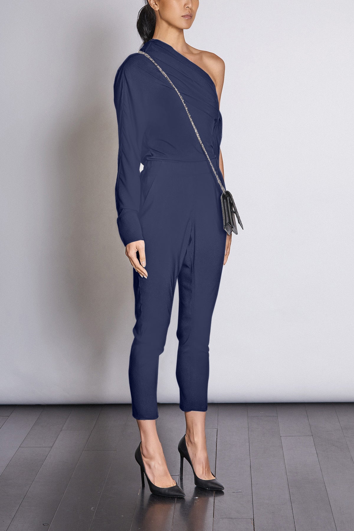 The Soft Harem Slouch Pant- Navy - MADE IN MELBOURNE - BEST SELLER - SALE