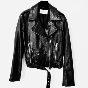 Adelle Boyfriend LEATHER Jacket - Black Leather - BEST SELLER